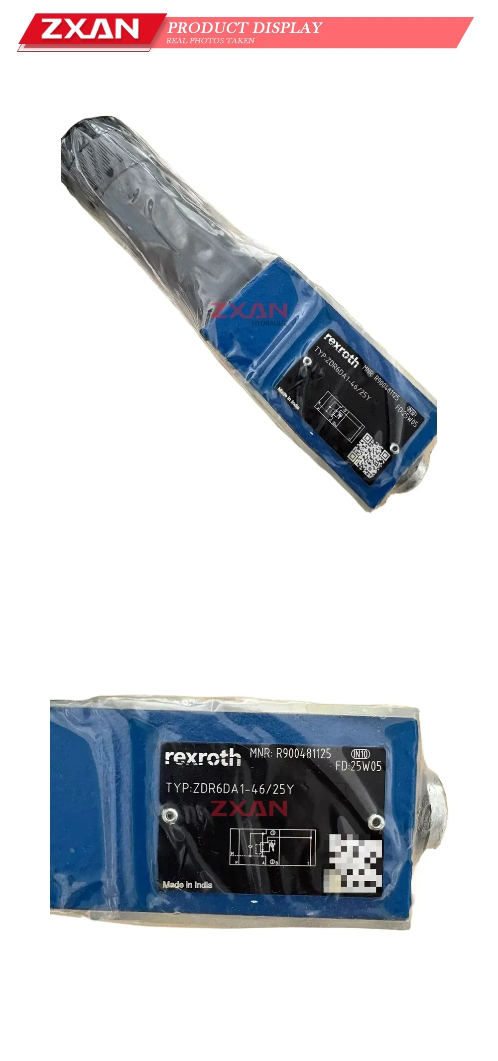 Rexroth ZDR6DA1-46/25Y Pressure Reducing Valve Description