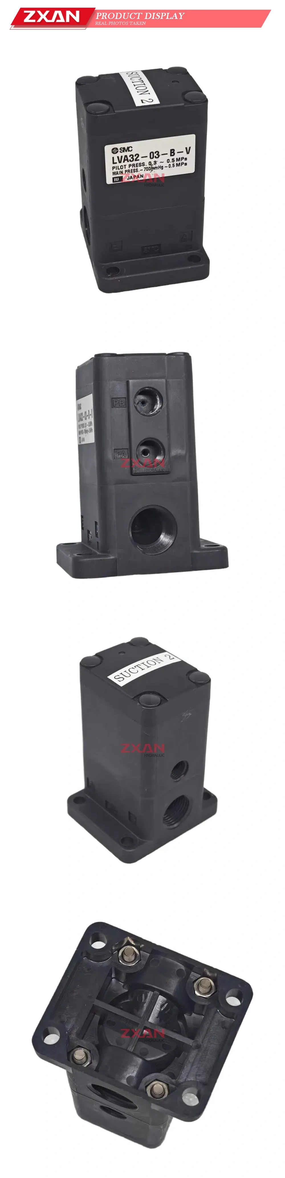 SMC LVA32-03-B-V Vacuum Valve Description