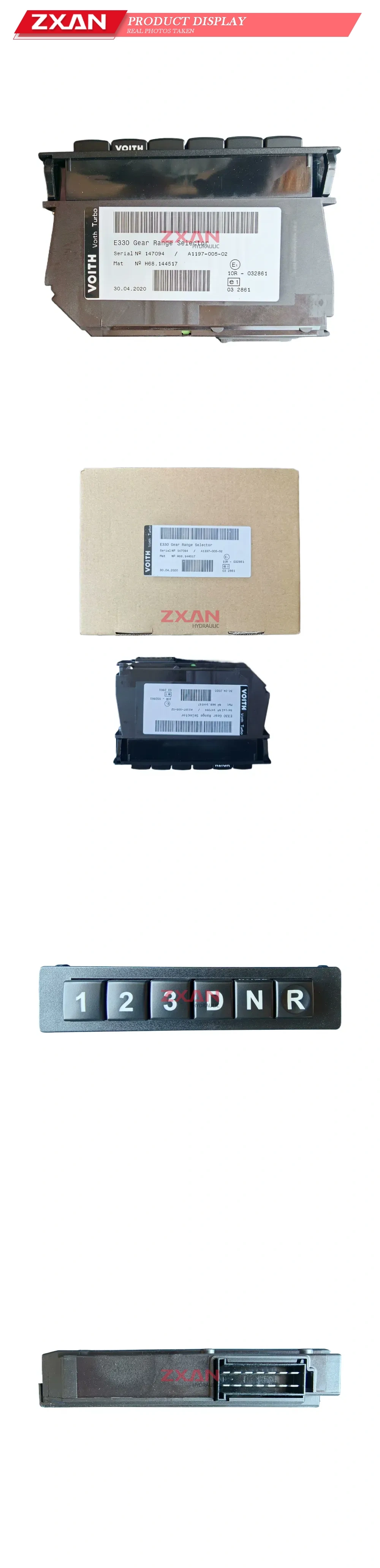 Voith E330 Gear Range Selector Description
