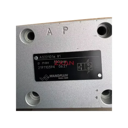 WANDFLUH AS22101a Hydraulic Solenoid Seat Valve