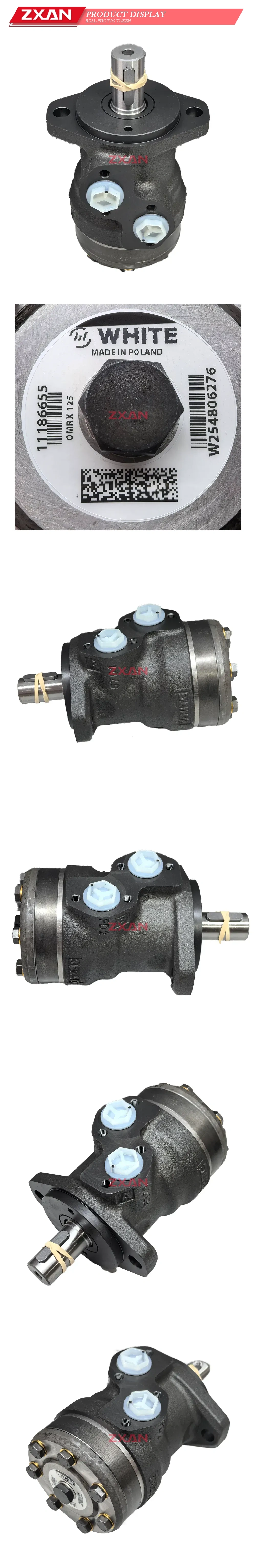 White OMRX 125 Hydraulic Motor Description