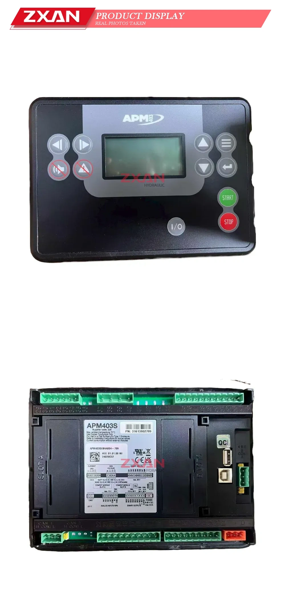 APM APM403S Generator Set Controller Description