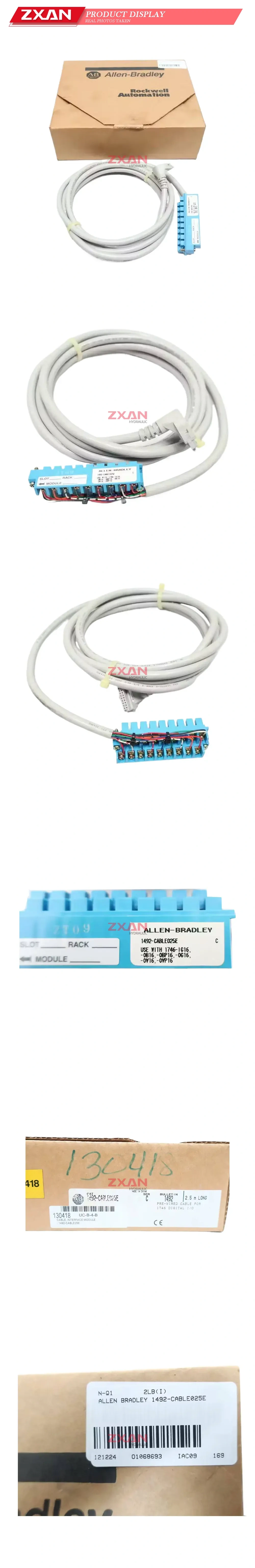 Allen-Bradley 1492-CABLE025E Pre-wired Cable Interface Module Description
