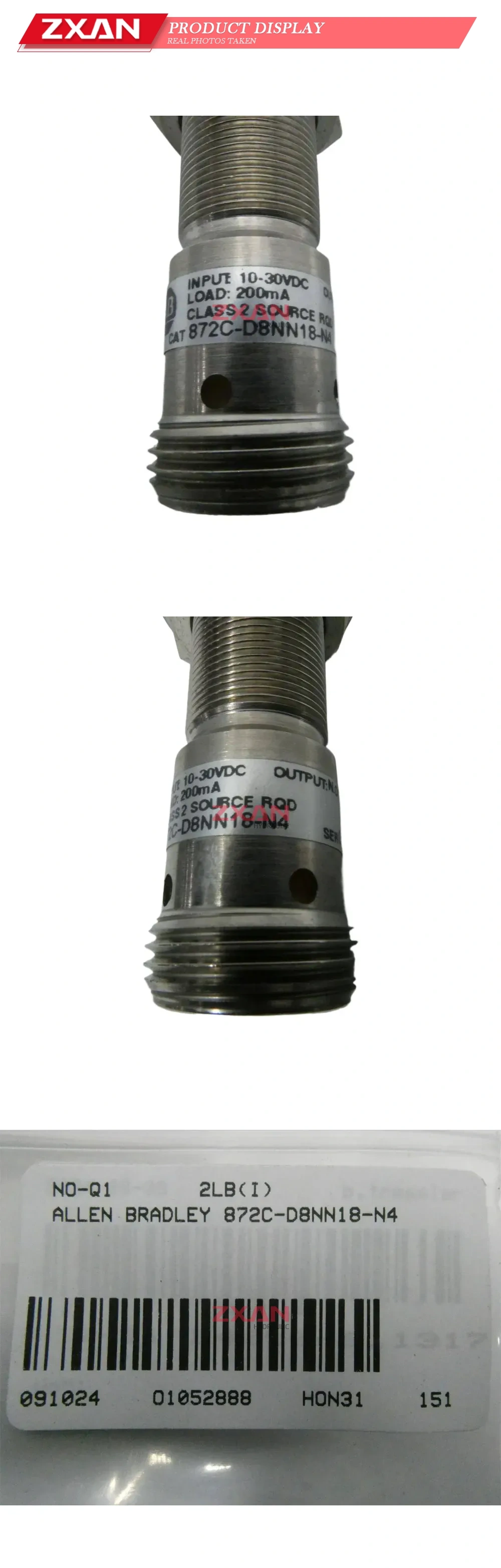 Allen-Bradley 872C-D8NN18-N4 Proximity Sensor Description