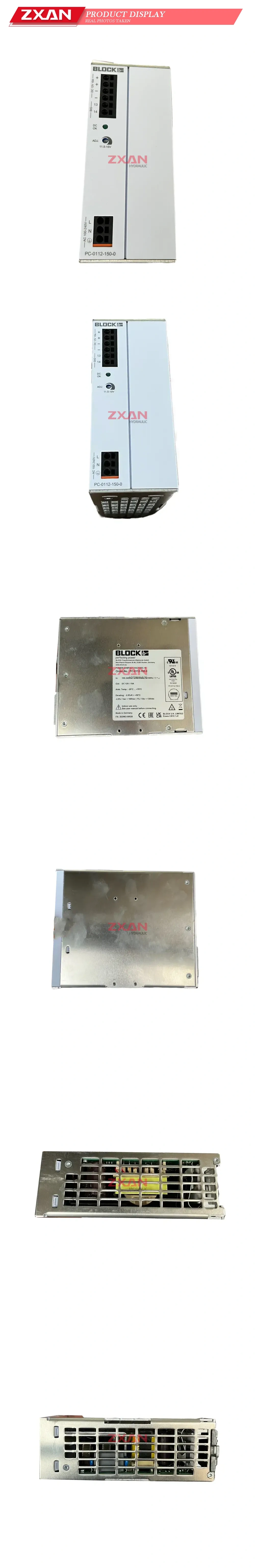 BLOCK PC-0112-150-0 DIN Rail Power Supply Description