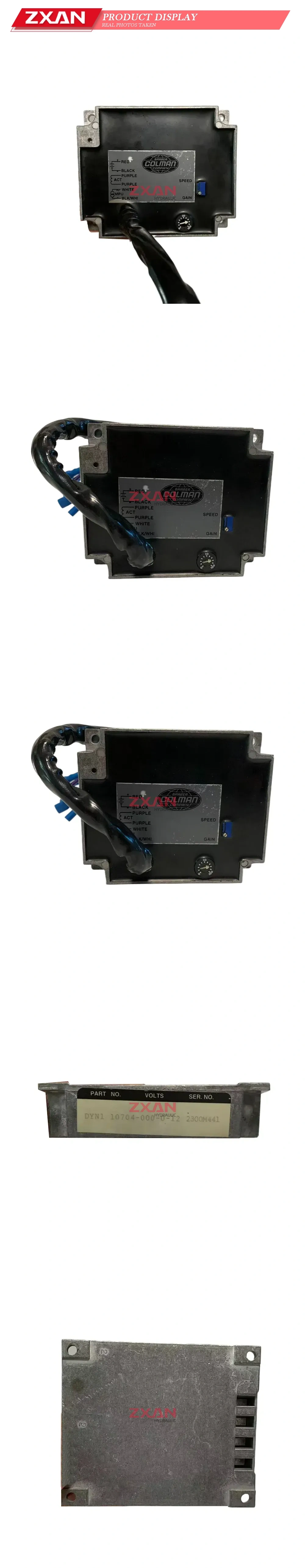 Barber Colman 10704-000-0-12 Electronic Speed Control Unit Description