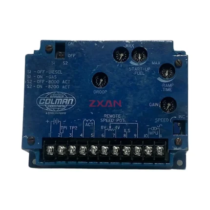 Barber Colman 8200 Series Electronic Governor Control