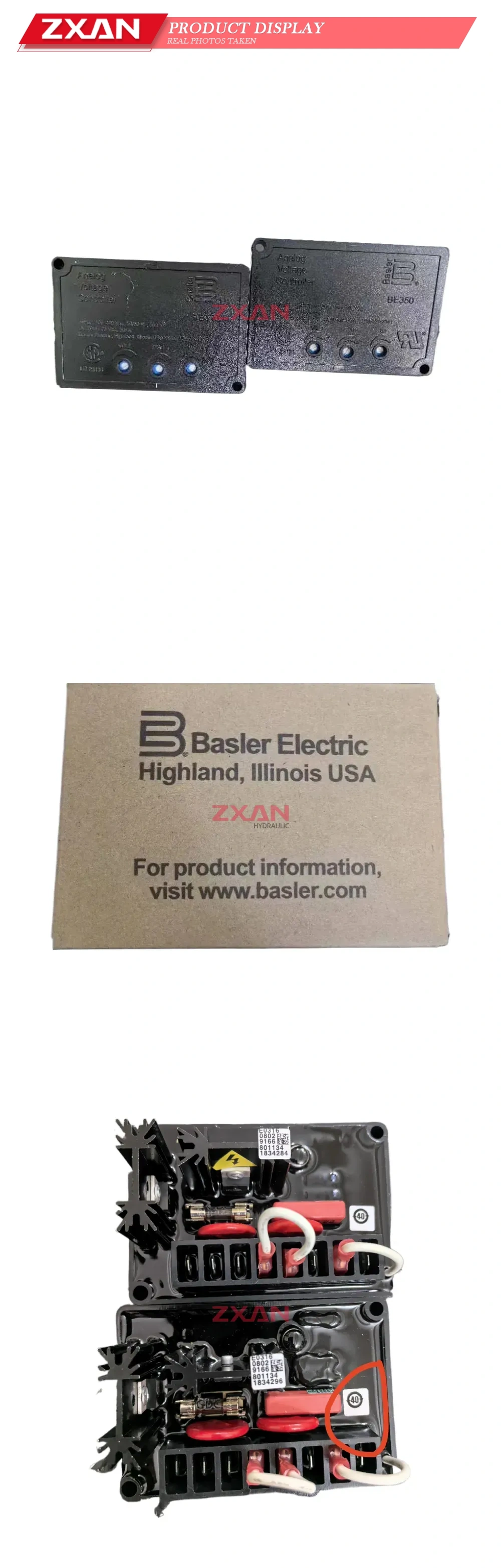 Basler Electric BE360 Analog Voltage Controller Description