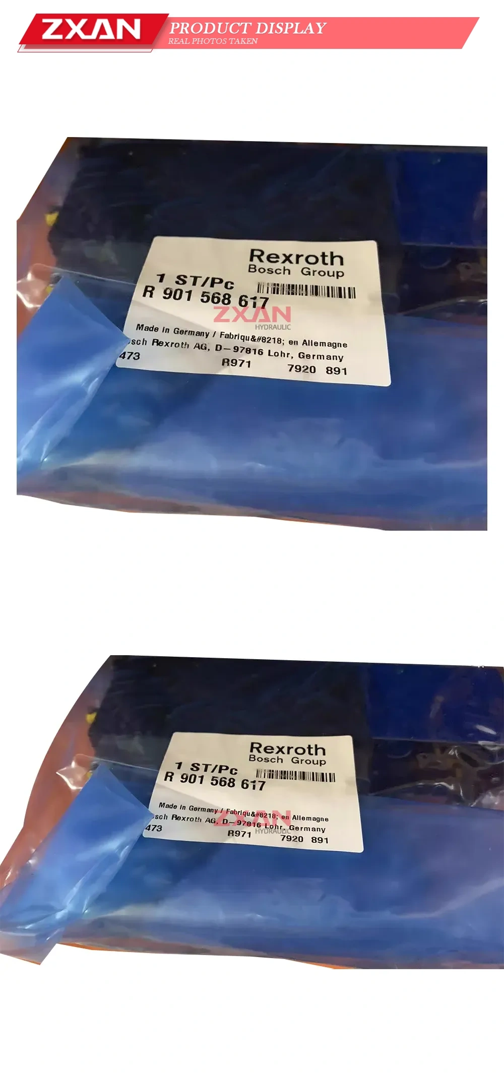 Bosch Rexroth R 901 568 617 Hydraulic Component Description