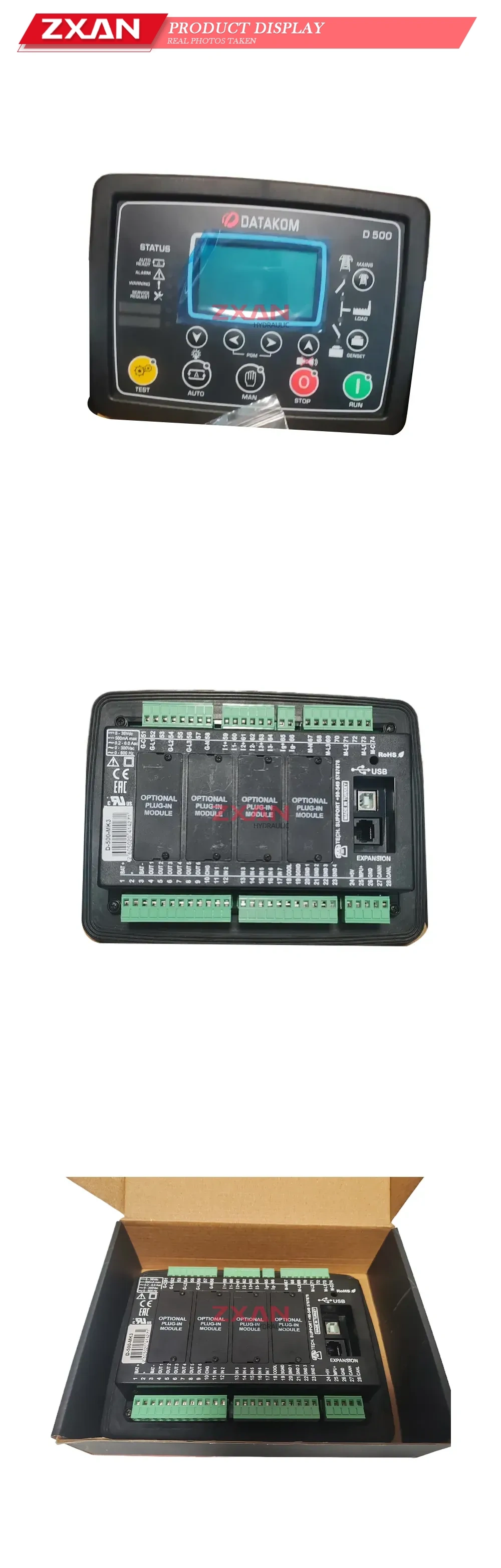 DATAKOM D-500-MK3 Generator Controller Description