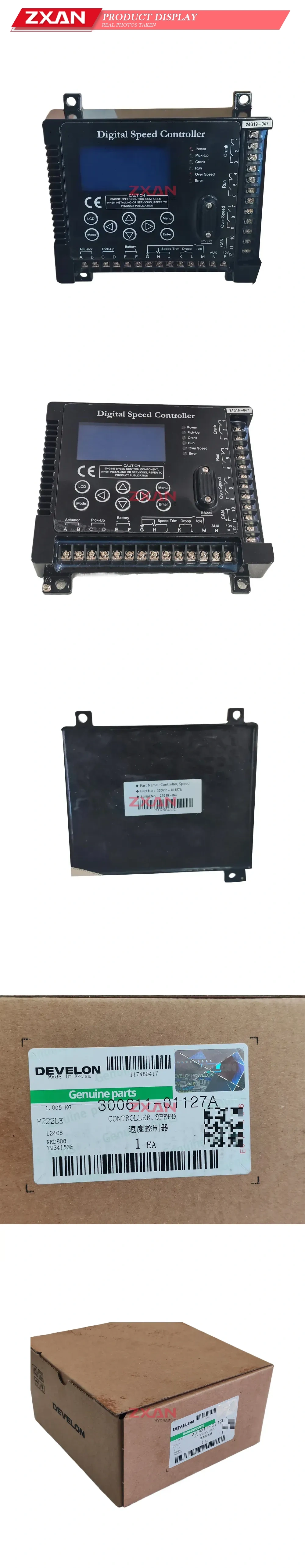 DEVELON 300611-01127A Digital Speed Controller Description