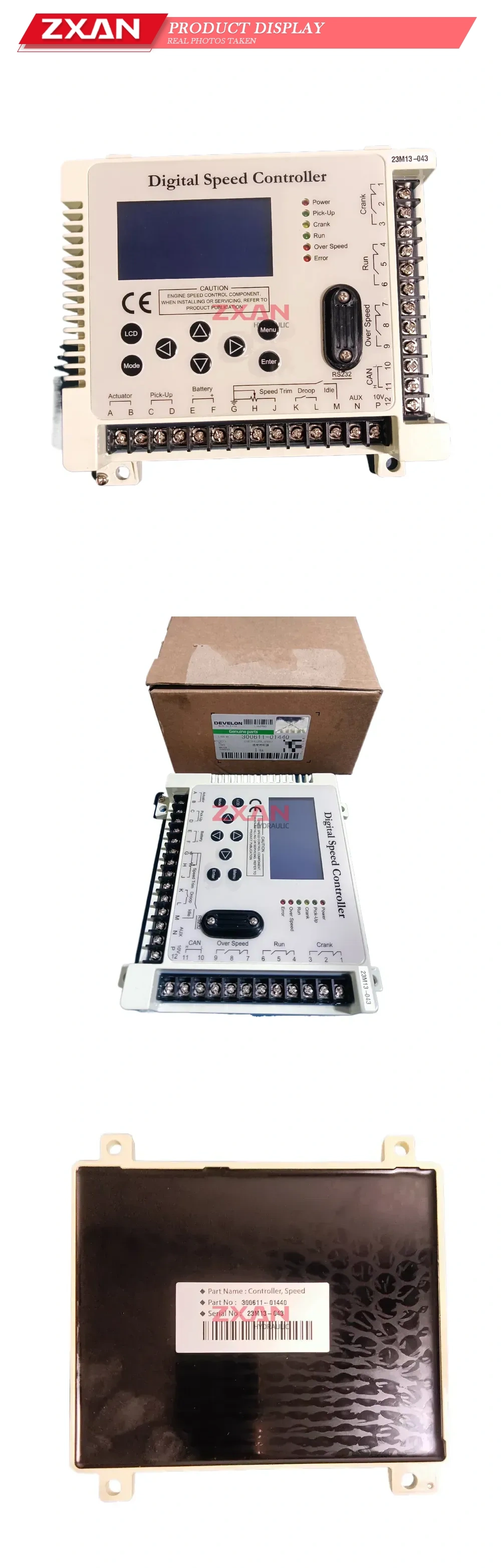 DEVELON 300611-01440 Digital Speed Controller Description