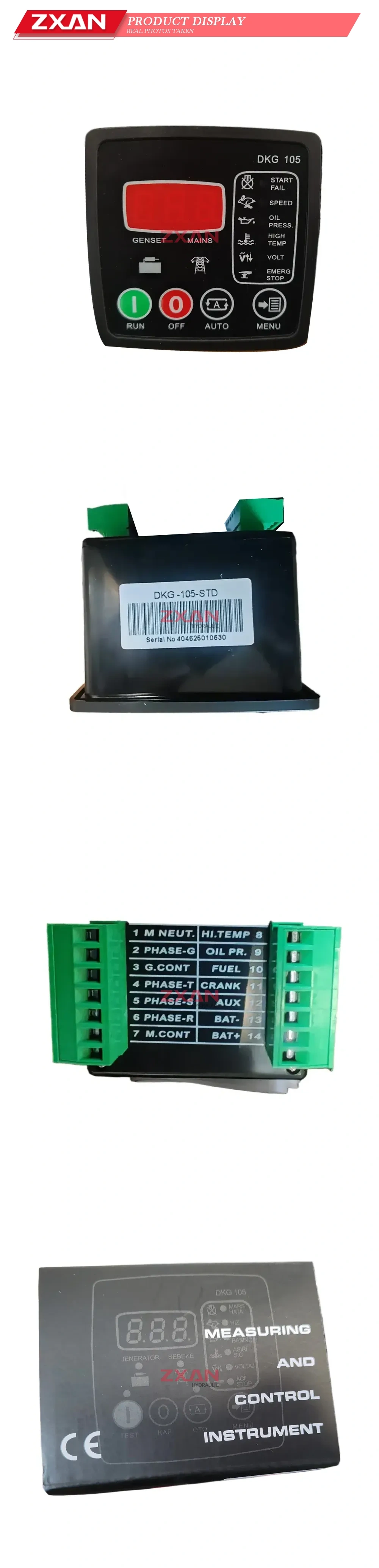 DKG-105-STD Generator Control Module Description