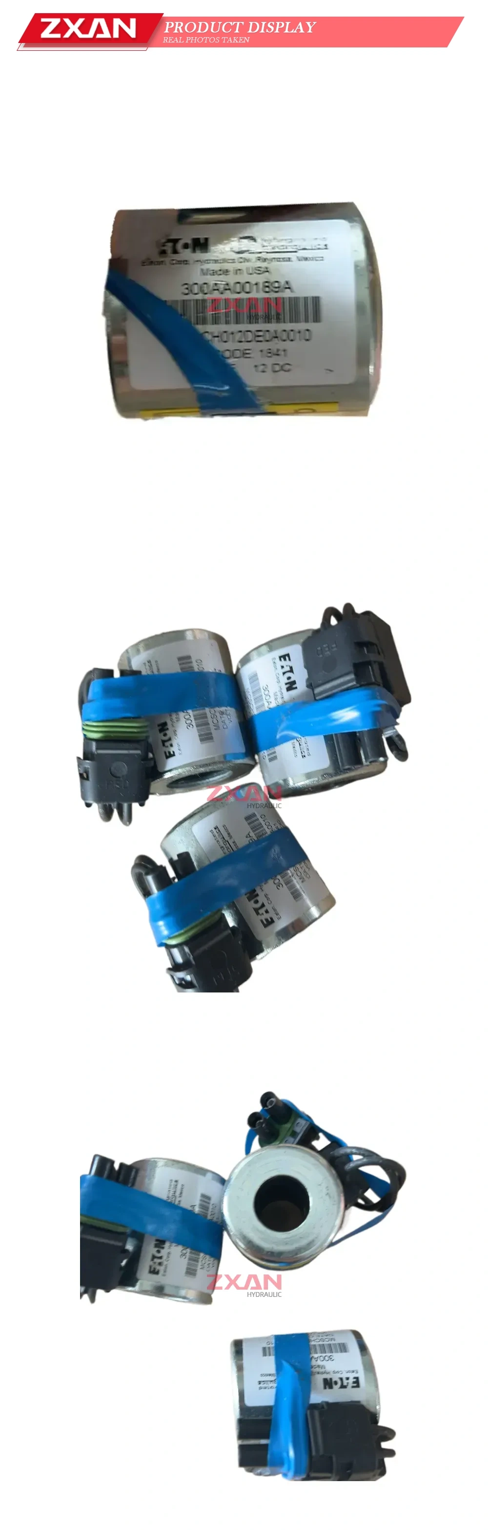Eaton 300AA00189A Hydraulic Solenoid Coil Description