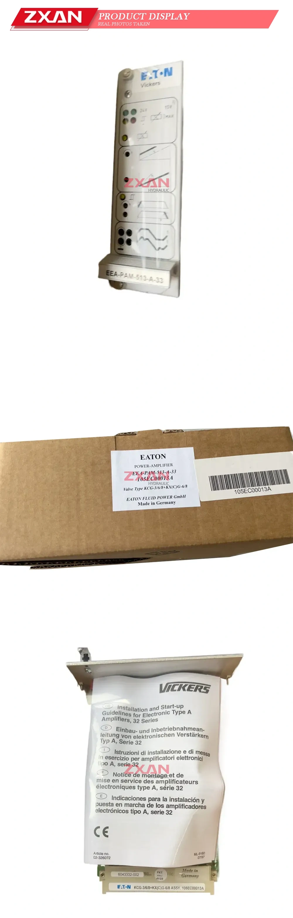 Eaton EEA-PAM-513-A-33 Electronic Power Amplifier Description