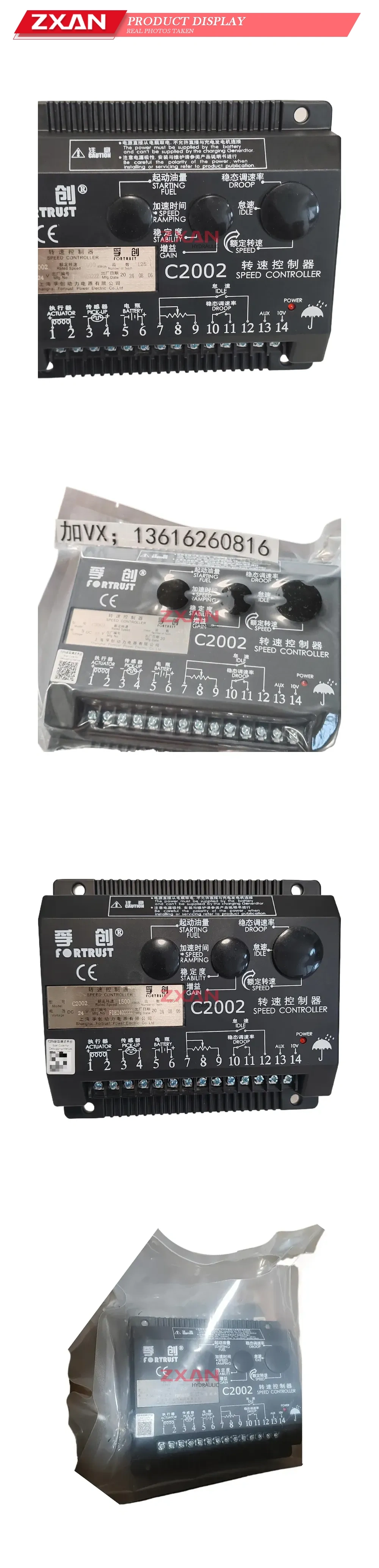 FORTRUST C2002 Speed Controller Description