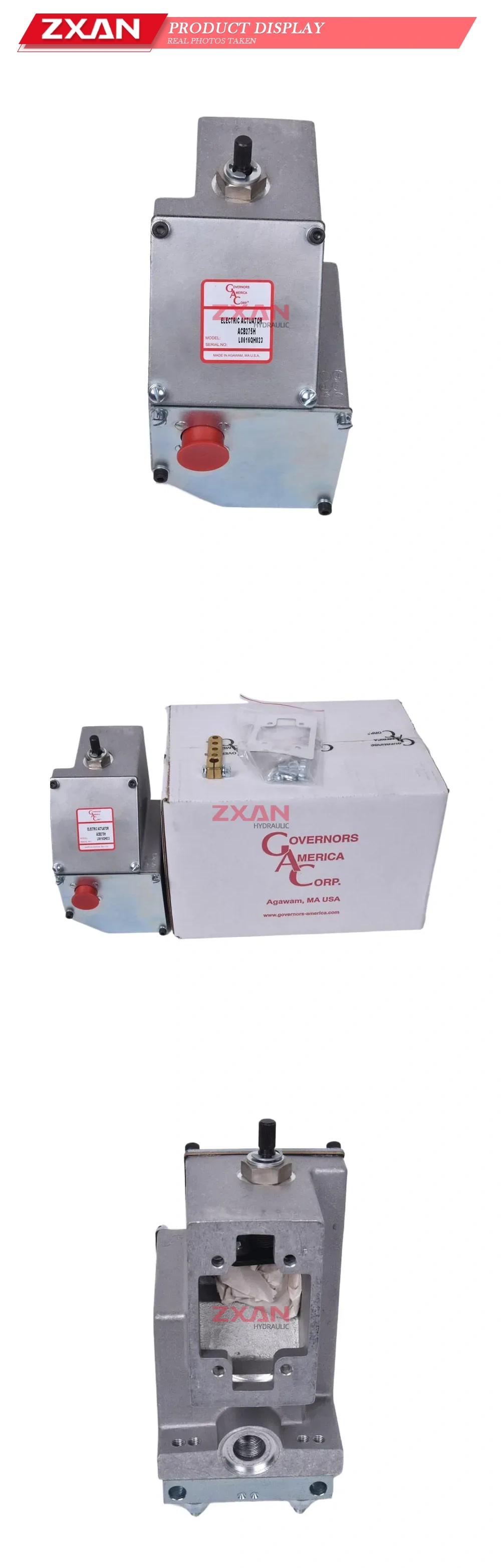 Governors America Corp. ACB275H Electric Actuator Description