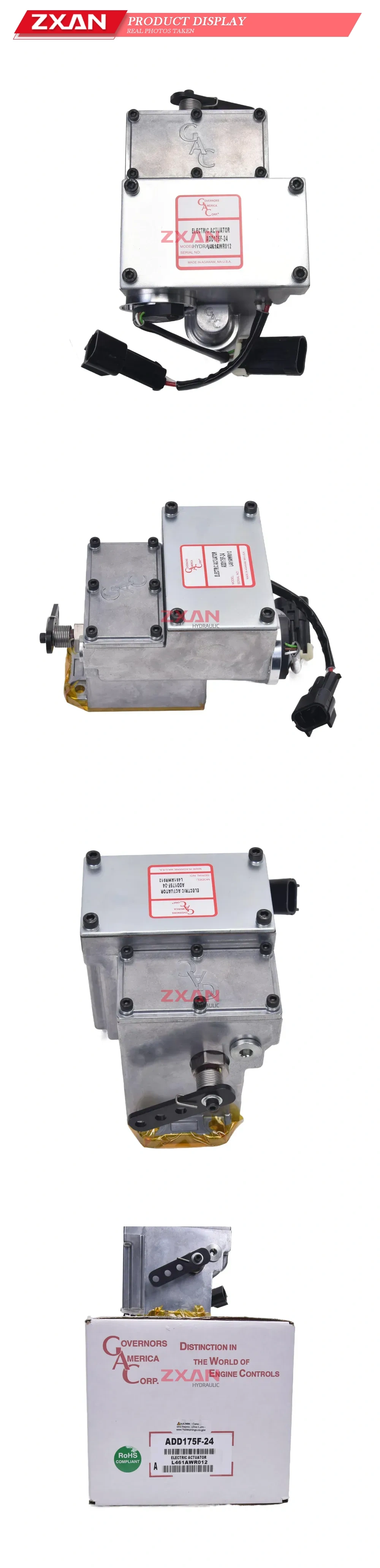 Governors America Corp. ADD175F-24 Electric Actuator Description