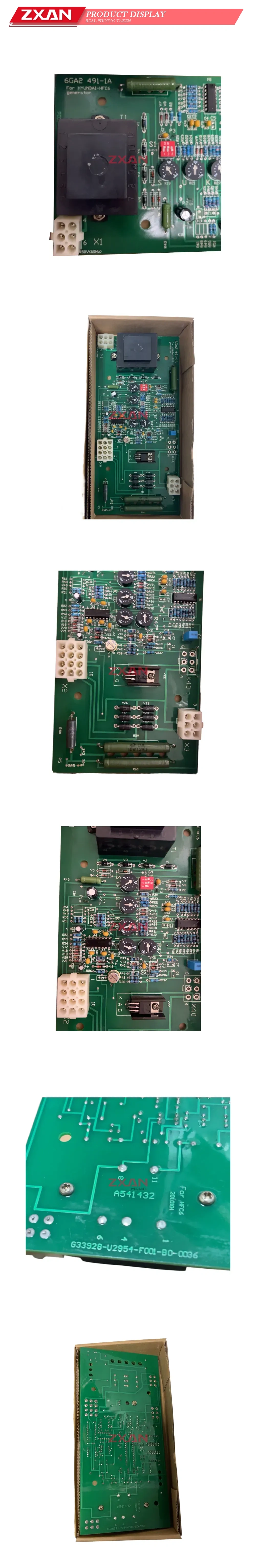 Hyundai 6GA2 491-1A Generator Control Board / AVR Description