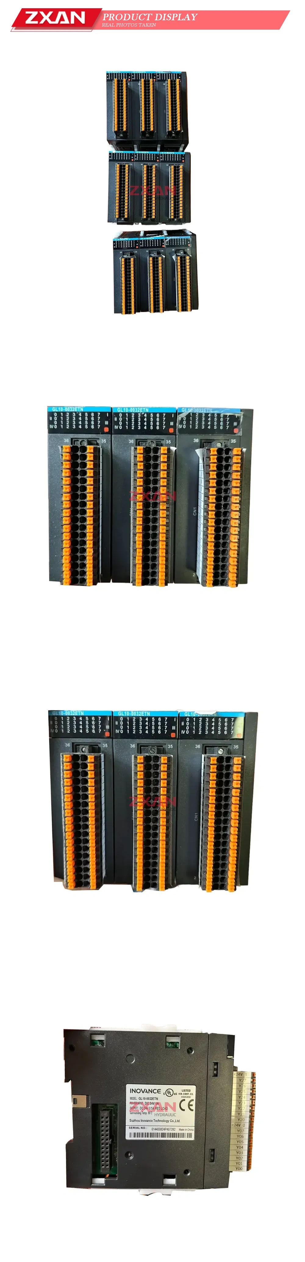 INOVANCE GL10-0032ETN PLC I/O Module Description