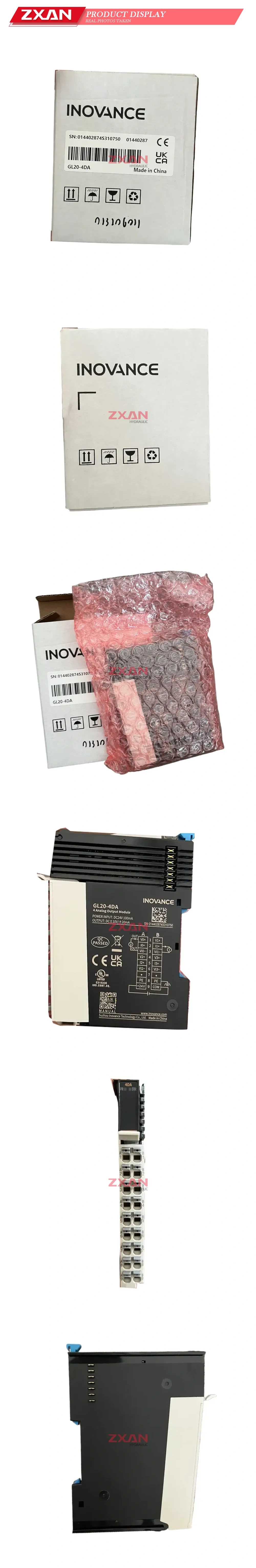 INOVANCE GL20-4DA 4 Analog Output Module Description