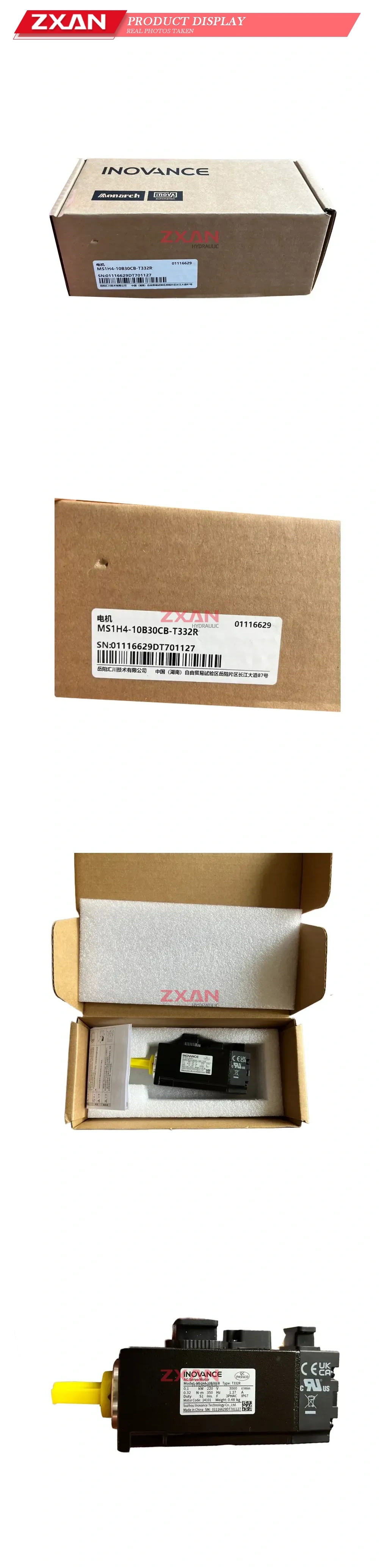 INOVANCE MS1H4-10B30CB-T332R AC Servo Motor Description