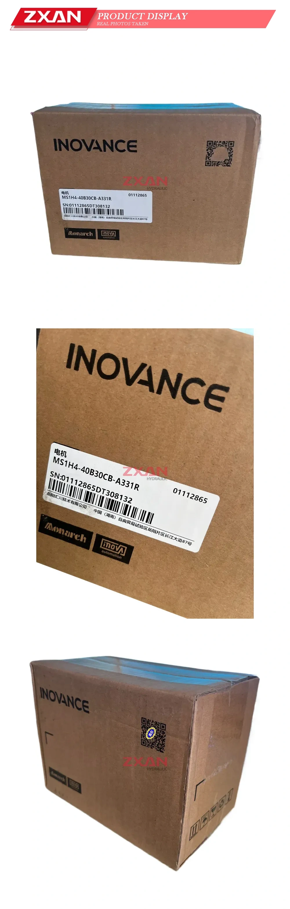 INOVANCE MS1H4-40B30CB-A331R Servo Motor Description