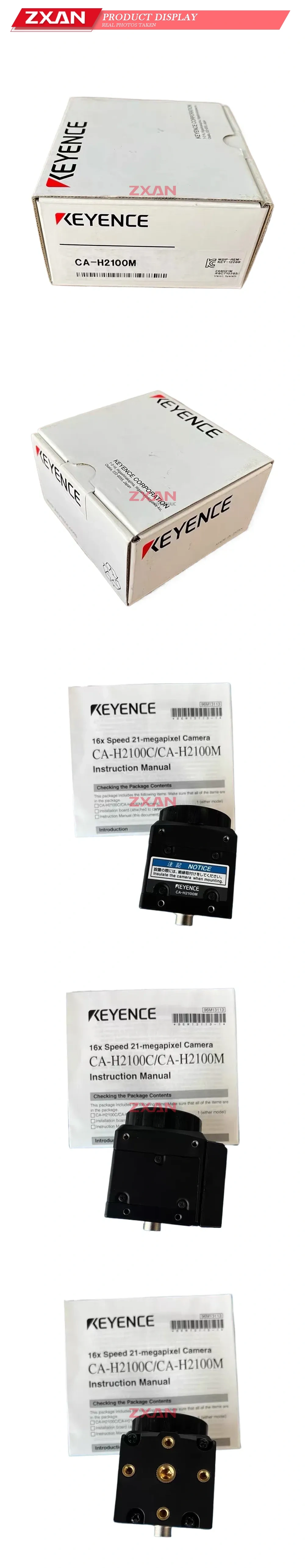 KEYENCE CA-H2100M High-Speed Industrial Camera Description