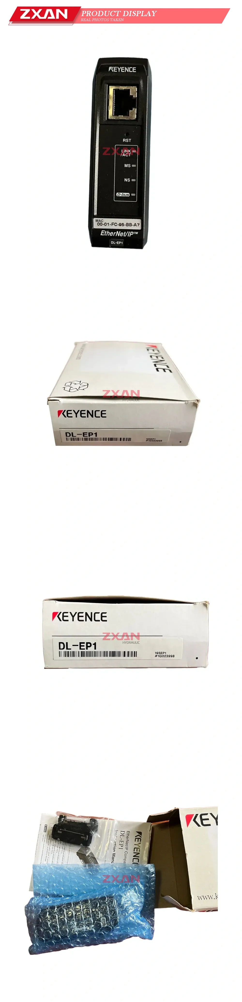 KEYENCE DL-EP1 EtherNet/IP Communication Unit Description