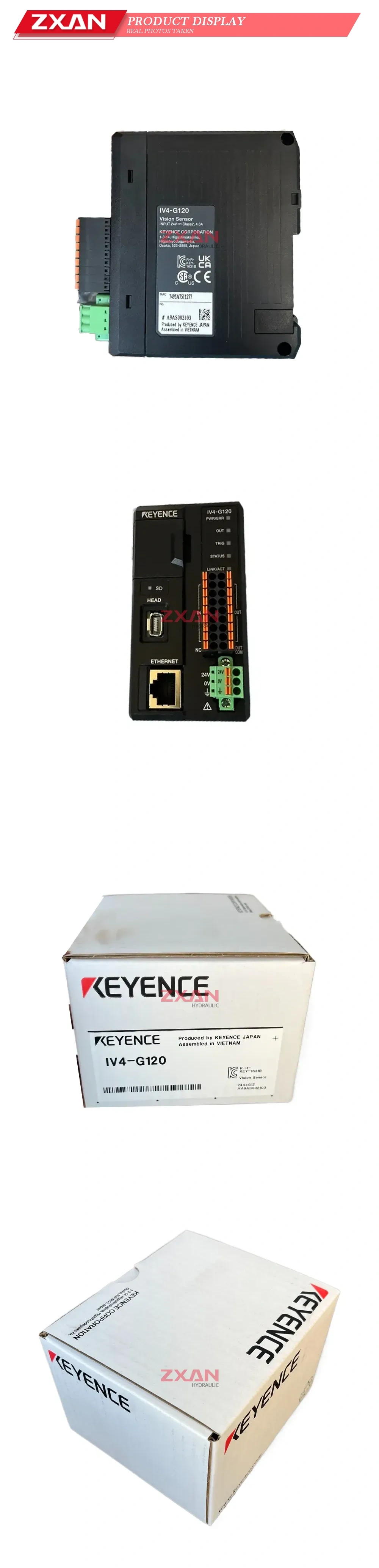 KEYENCE IV4-G120 Vision Sensor Description