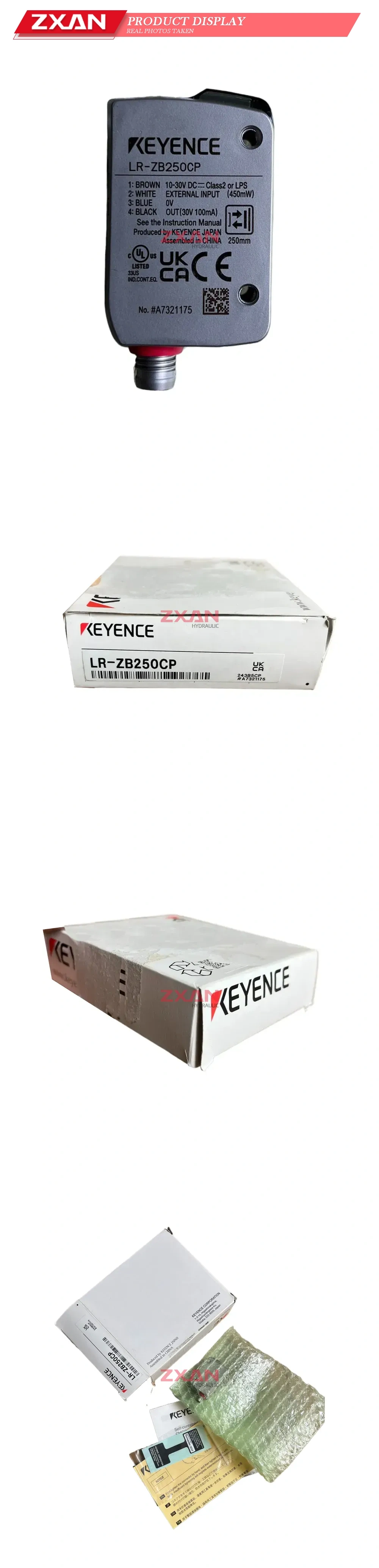 KEYENCE LR-ZB250CP Laser Sensor Description