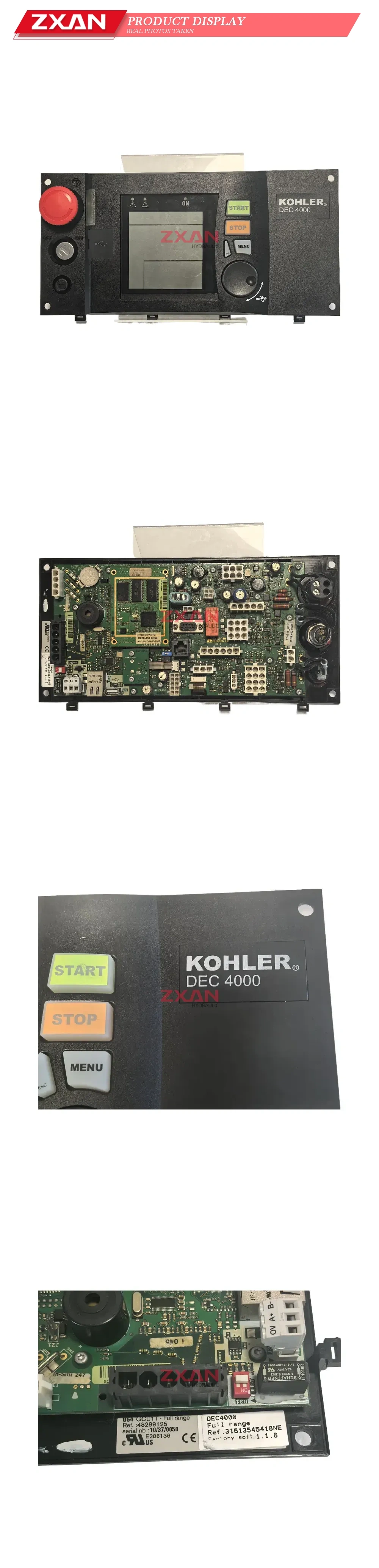 Kohler DEC 4000 Digital Engine Controller Description