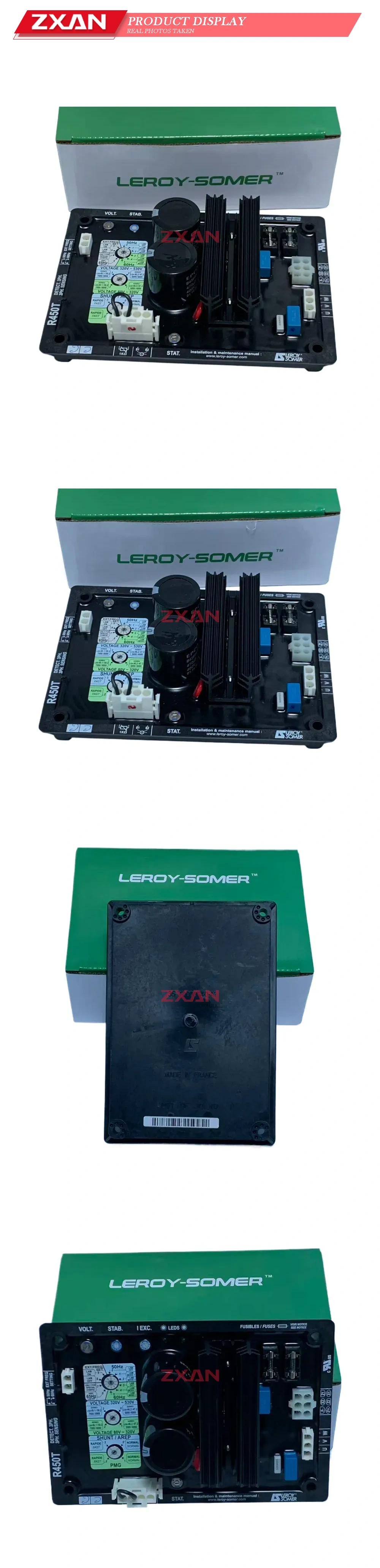Leroy-Somer R450T Automatic Voltage Regulator (AVR) Description