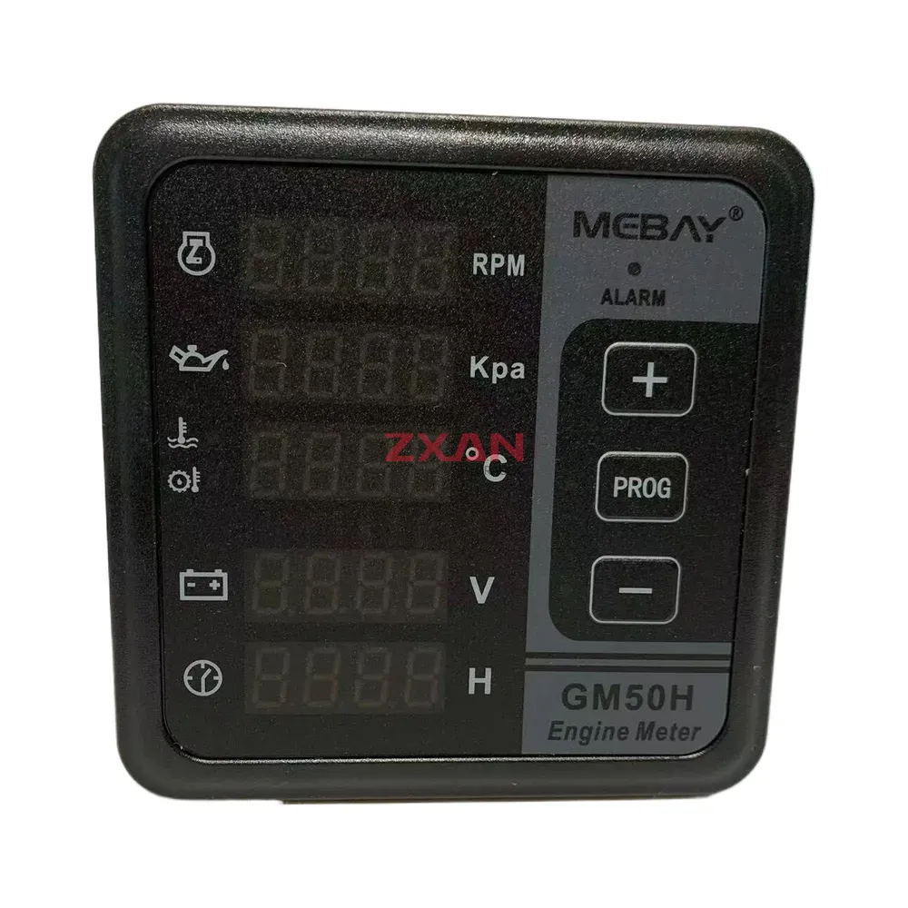 MEBAY GM50H Digital Engine Meter-img1 MEBAY GM50H Digital Engine Meter