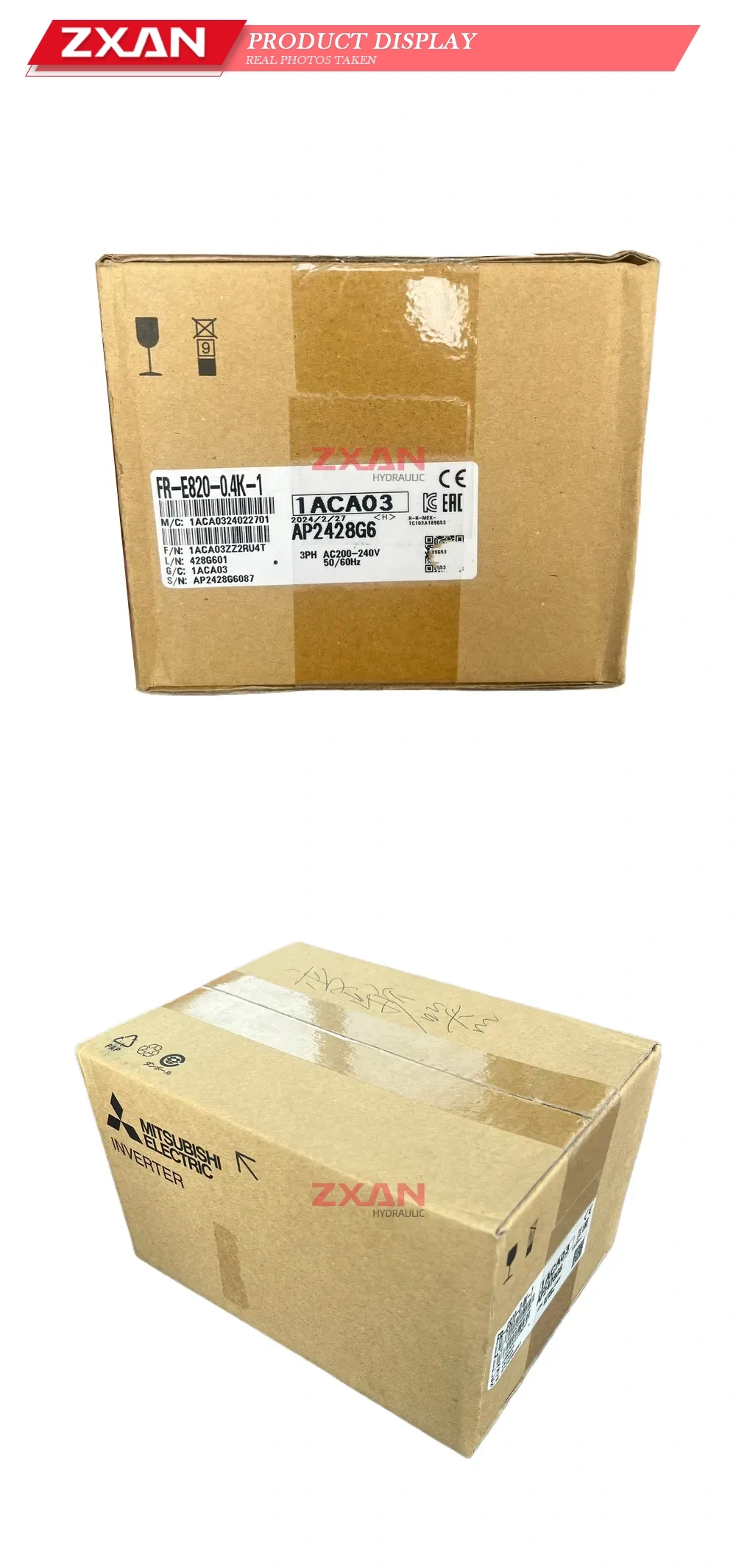 Mitsubishi Electric FR-E820-0.4K-1 Inverter Description