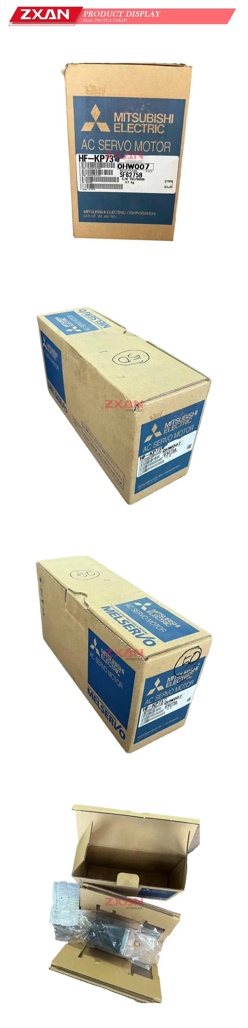 Mitsubishi Electric HF-KP73 AC Servo Motor Description