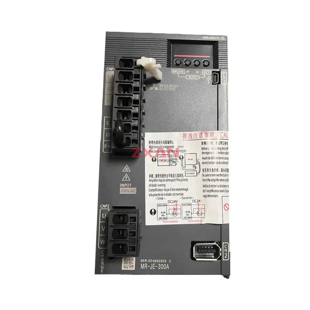 Mitsubishi Electric MR-JE-300A AC Servo Amplifier-img1 Mitsubishi Electric MR-JE-300A AC Servo Amplifier