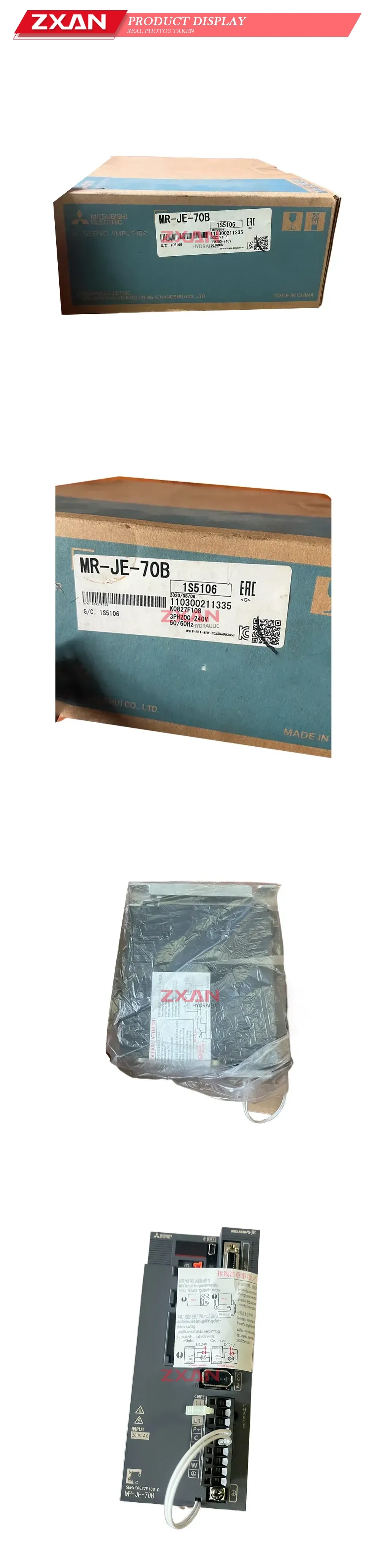 Mitsubishi Electric MR-JE-70B AC Servo Amplifier Description