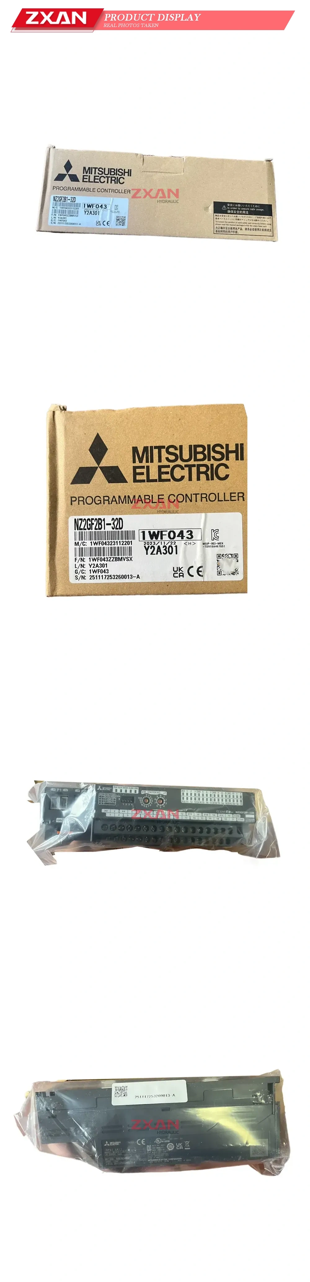 Mitsubishi Electric NZ2GF2B1-32D CC-Link IE Field Network Remote I/O Module Description