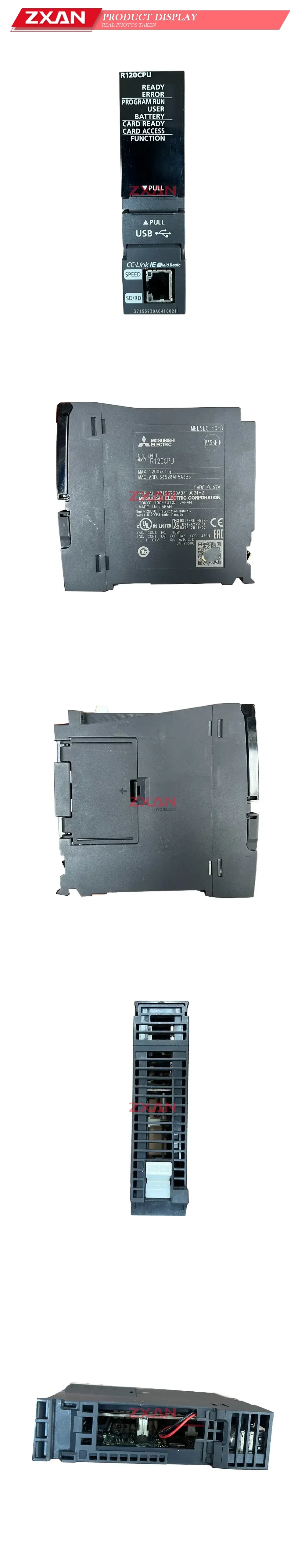 Mitsubishi Electric R120CPU PLC CPU Unit Description