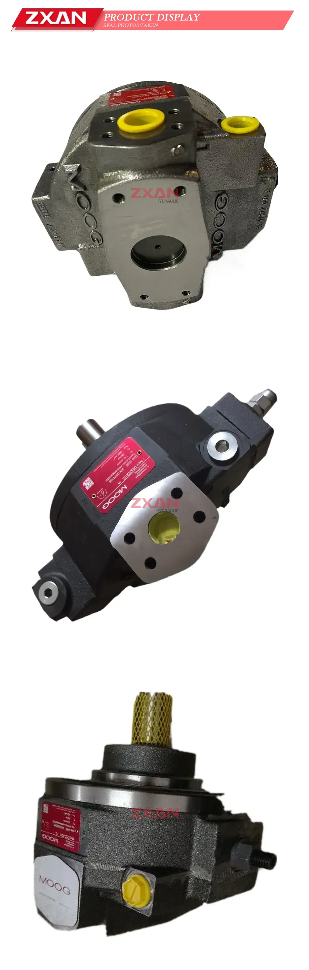 Moog D952-2013 / D953Z2115 Hydraulic Radial Piston Pump Description