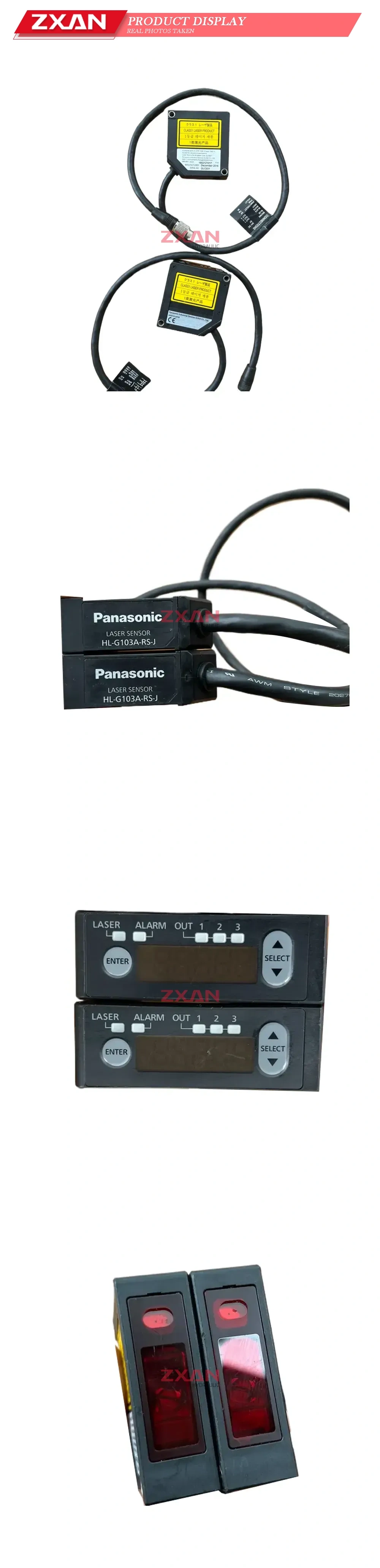 Panasonic HL-G103A-RS-J Laser Displacement Sensor Description