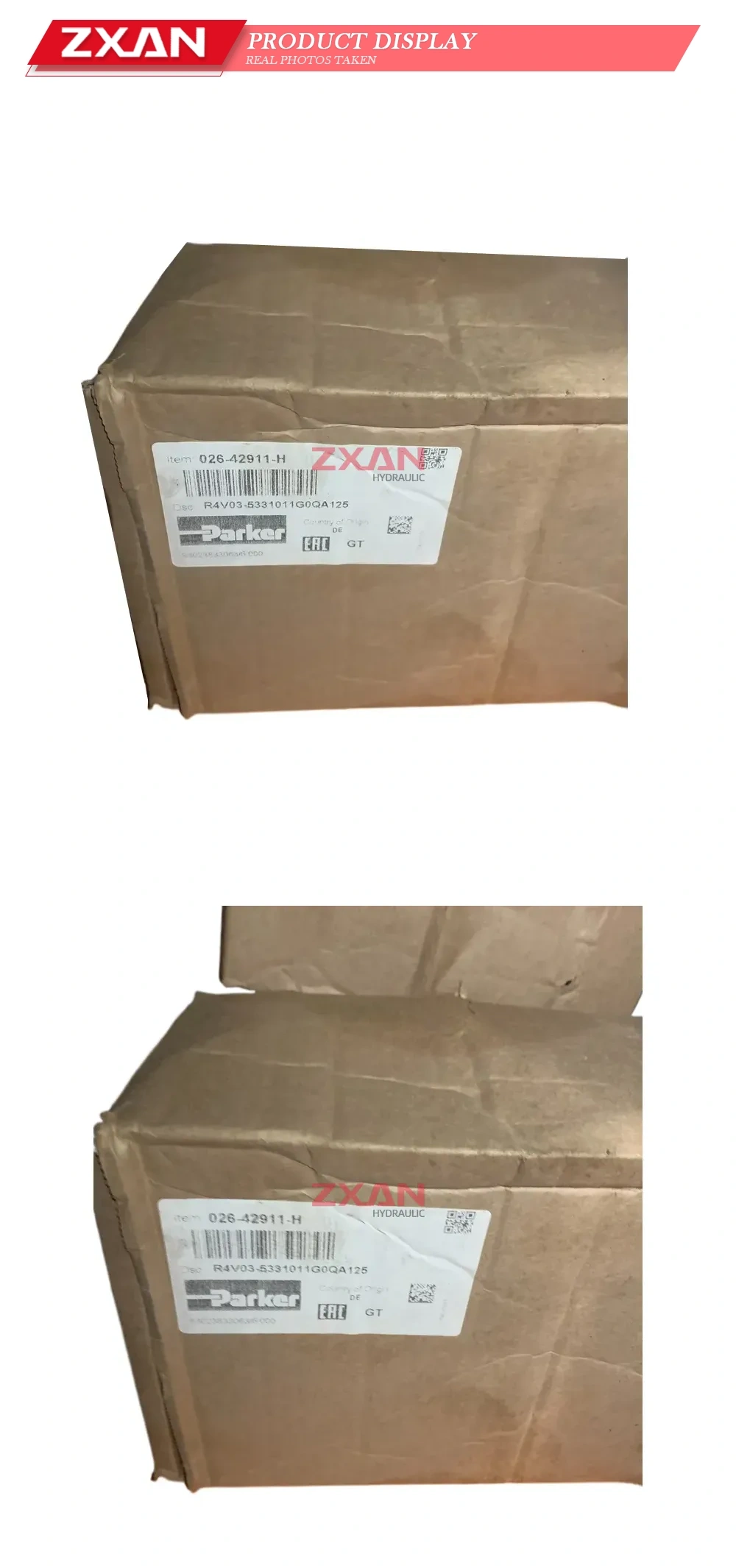 Parker 026-42911-H Pilot Operated Relief Valve Description