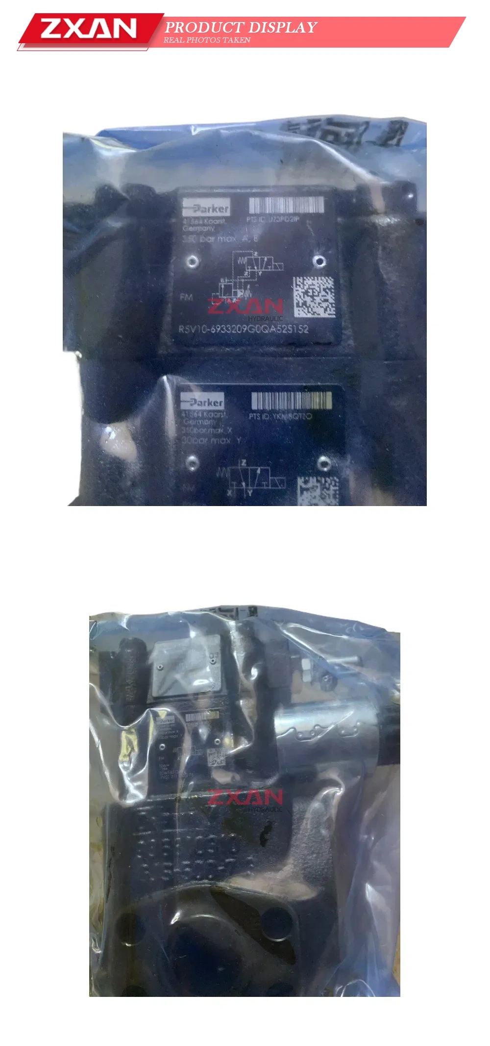 Parker R5V10-6933209G0QA525152 Hydraulic Valve Assembly Description
