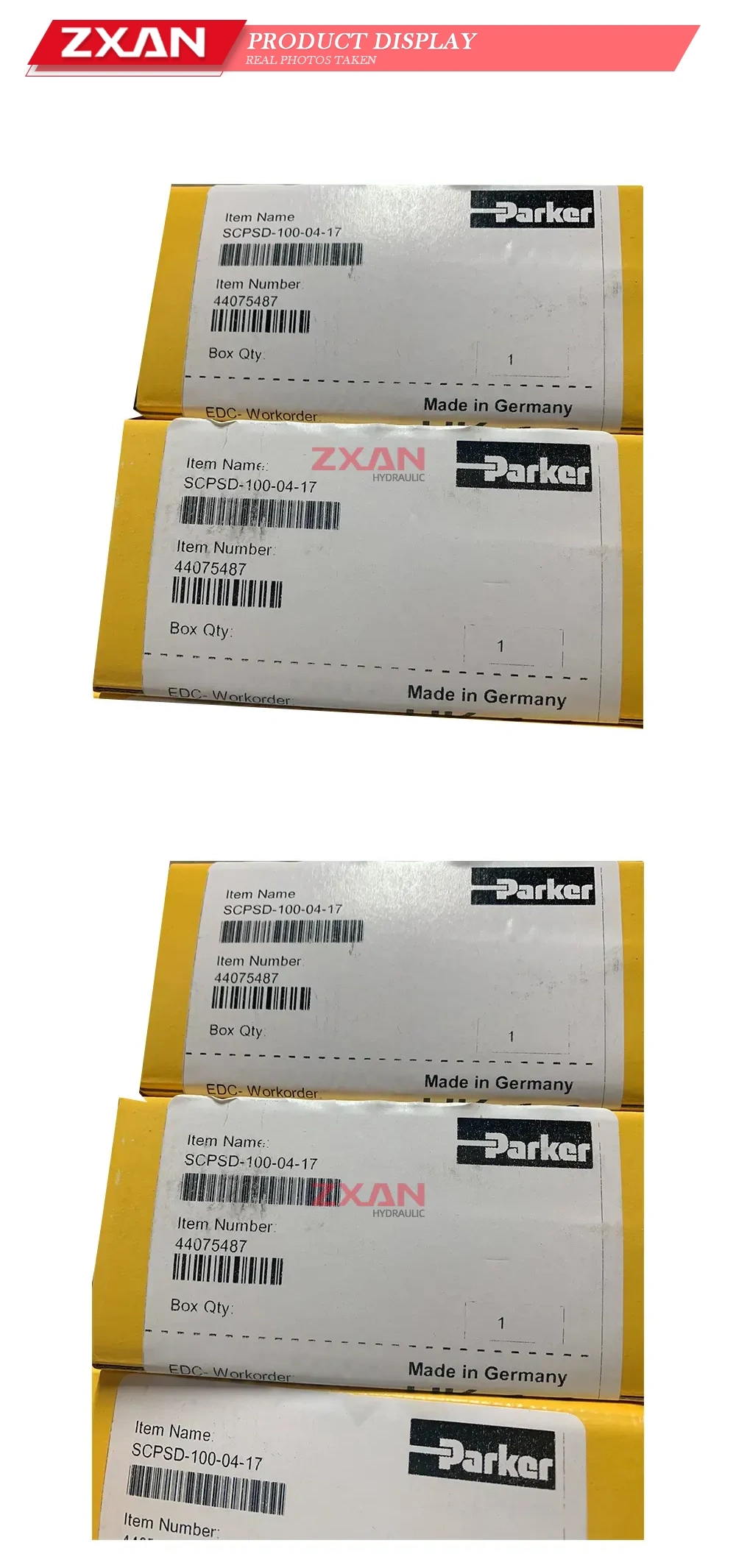 Parker SCPSD-100-04-17 Electronic Pressure Switch Description