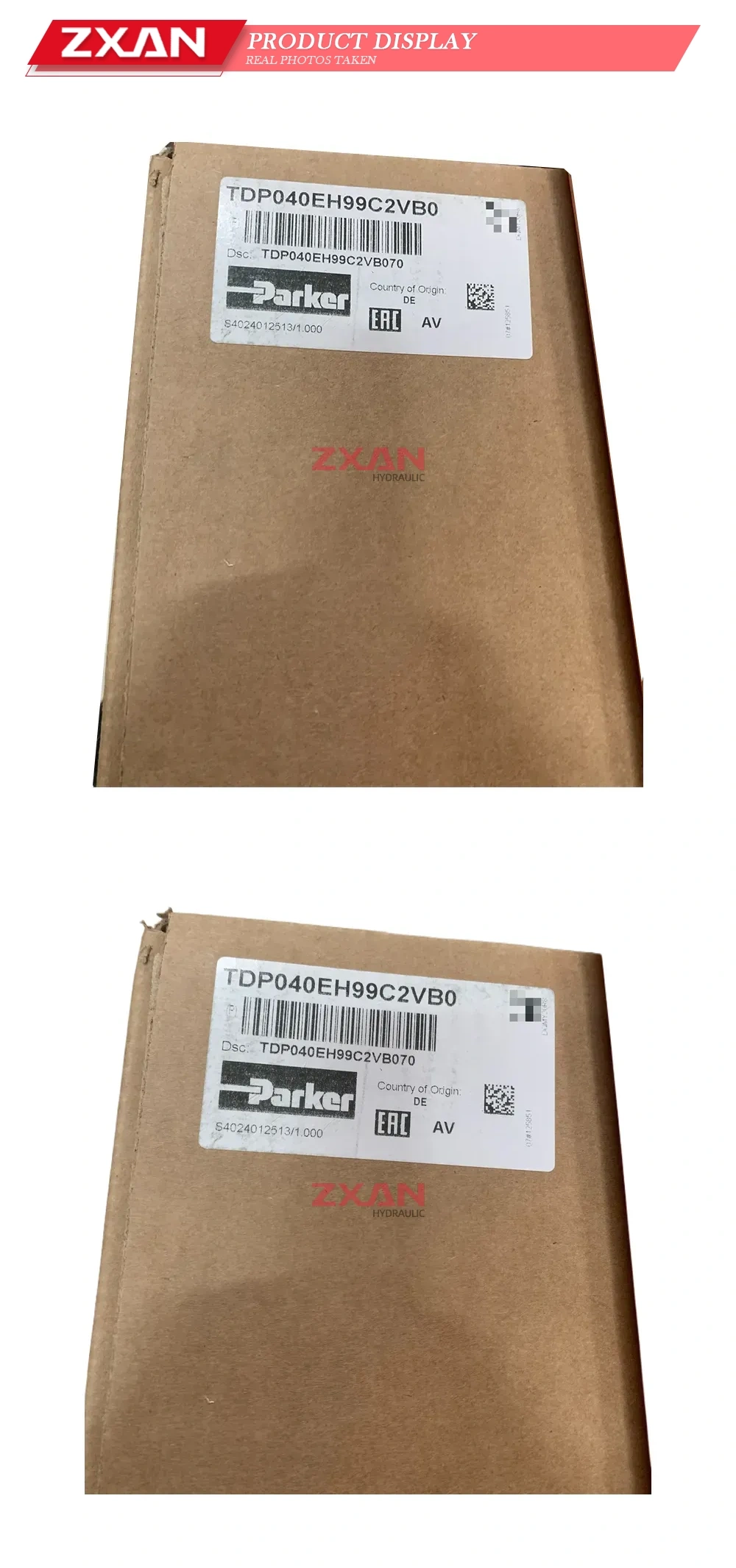 Parker TDP040EH99C2VB0 DC Tachogenerator Description