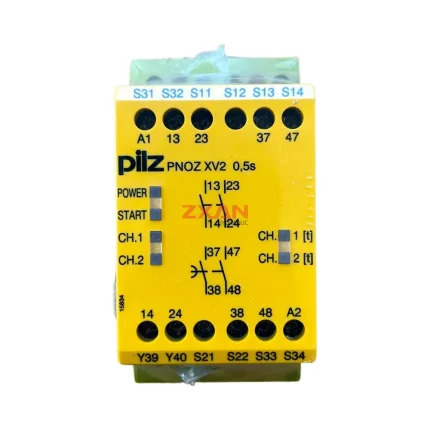 Pilz PNOZ XV2 0.5/24VDC 2n/o 2n/o fix Safety Relay