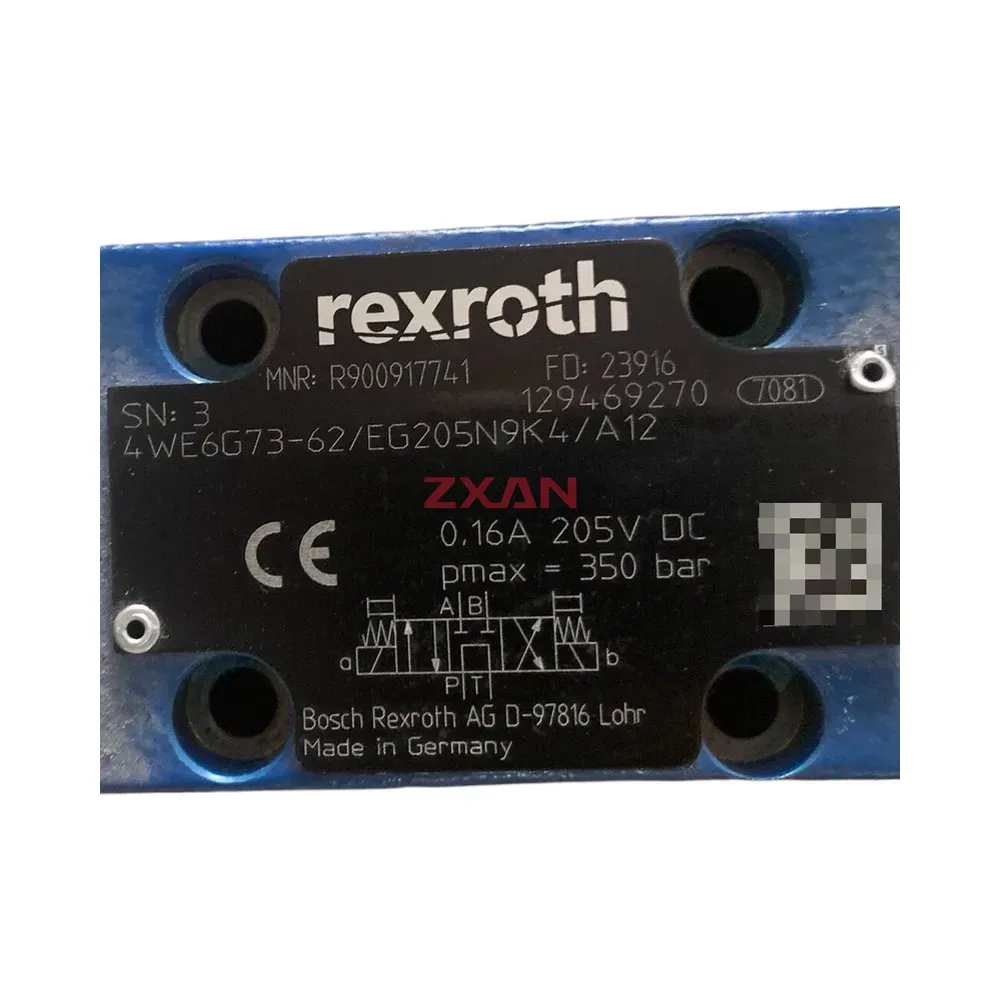 Rexroth 4WE6G73-62-EG205N9K4-A12 Directional Control Valve-img1 Rexroth 4WE6G73-62/EG205N9K4/A12 Directional Control Valve