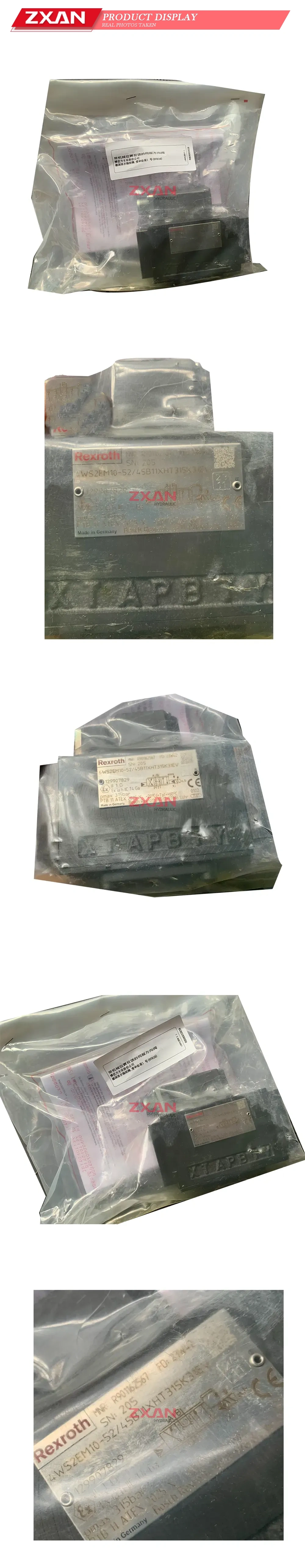 Rexroth 4WS2EM10-52/45B11XHT315K31EV High Response Directional Servo Valve Description