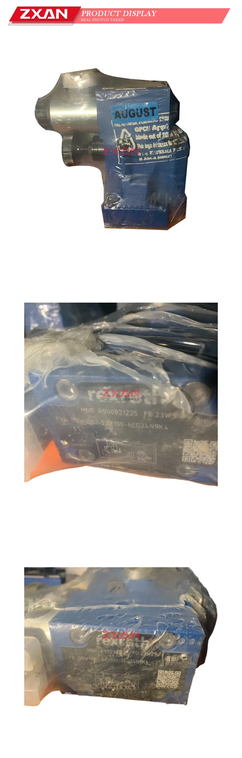 Rexroth DBW10B1-5X/100-6EG24N9K4 Hydraulic Pressure Reducing Valve Description
